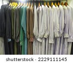 Muslim robes are sold in clothing boutiques.  Suitable for prayer
