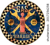 Vintage Garage Workshop Amd Gas ...