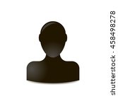people vector icon. user sign... | Shutterstock .eps vector #458498278