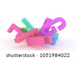 alphabetic character for letter ... | Shutterstock . vector #1051984022