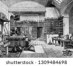 Faraday In His Laboratory At...