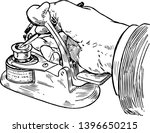alteneder company ink bottle... | Shutterstock .eps vector #1396650215