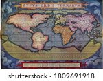 Abraham Ortelius 1571 World Map ...