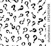 question mark seamless outline... | Shutterstock .eps vector #1912451908