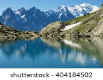 Mont Blanc Reflected In Lac...