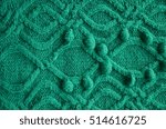 Small photo of cloth, wool, knitting, large knit, woolen product knitting crochet, pattern, decor, green yarn, needlework, women's hobbies, macromolecule, complex pattern, warm, cozy sweater