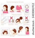 tips and precautions before use ... | Shutterstock .eps vector #1403081912
