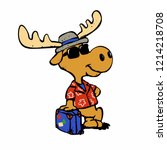 Moose Tourist   Hipster Moose...
