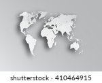 map of the world. | Shutterstock .eps vector #410464915