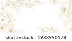 floral border frame card... | Shutterstock .eps vector #1933990178