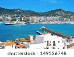 View Of The Port Of Ibiza Town  ...