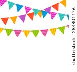 Birthday Celebration Bunting Flags Free Stock Photo - Public Domain ...