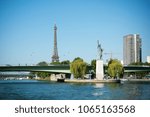 The Eiffel Tower And The Seine...