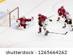 Small photo of PODOLSK, RUSSIA - OCTOBER 16, 2018: J. Ortio (31) catch a puck in trapper on hockey game Vityaz vs Severstal on Russia KHL championship on October 16, 2018, in Podolsk, Russia. Vityaz won 4:1