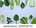 Various Green Leafy Vegetables...