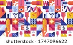 Abstract Seamless Pattern With...