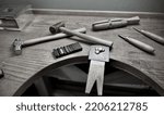 Small photo of Workbench jewellers tools swage gold