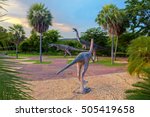 Dinosaur Statue At Phu Wiang...