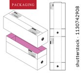 packaging for shipping.zise 30... | Shutterstock .eps vector #1130742908