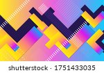 minimal geometric abstract... | Shutterstock .eps vector #1751433035