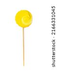 Lollipops on a white background....