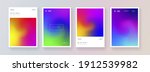 set of soft color background... | Shutterstock .eps vector #1912539982