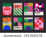 modern aesthetics posters... | Shutterstock .eps vector #1917055178