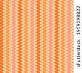 orange 70s vintage zigzag... | Shutterstock .eps vector #1959298822