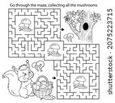 Maze Or Labyrinth Game. Puzzle. ...