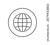 globe related vector icon.... | Shutterstock .eps vector #2079933802