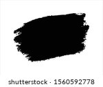 black ink brush stroke paint... | Shutterstock .eps vector #1560592778
