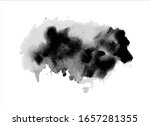 vector texture black ink paint... | Shutterstock .eps vector #1657281355