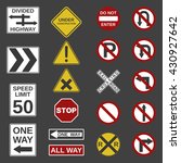 Vector 20 Road Signs Collection....