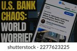 Small photo of USA Today - close to 190 banks could face Silicon Valley Bank fate. Global banking crisis, bank chaos, global banking turmoil, stock market crash. Jakarta - March 20 2023.