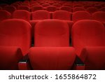 Cinema / theater seats red