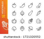 simple set of outline icons... | Shutterstock .eps vector #1721320552