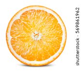 Orange Fruit. Round Orang Slice ...