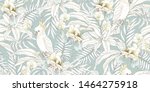 Seamless Tropical Pattern With...