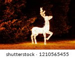 Christmas Reindeer  Deer With...