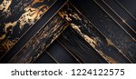 luxury paper cut background ... | Shutterstock .eps vector #1224122575