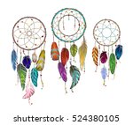 Colorful Detailed Dream Catcher ...