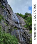 Hickory Nut Falls Waterfall View