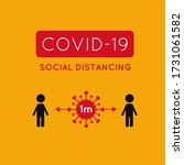 covid 19  coronavirus vector... | Shutterstock .eps vector #1731061582