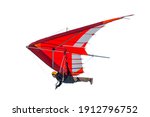 Hang Glider Wing Silhouette...