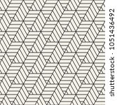 vector seamless pattern. modern ... | Shutterstock .eps vector #1051436492