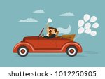 just married couple  newlywed ... | Shutterstock .eps vector #1012250905