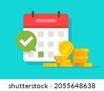 success salary payment... | Shutterstock .eps vector #2055648638