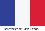 flag of france | Shutterstock .eps vector #345159068