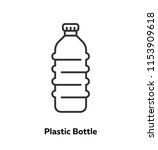 simple icon plastic bottle in... | Shutterstock .eps vector #1153909618