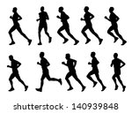 10 high quality marathon... | Shutterstock .eps vector #140939848